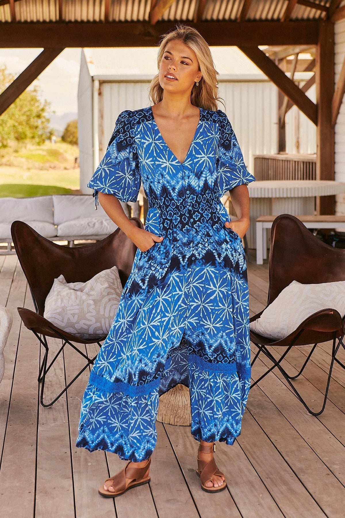 Molli Maxi Dress - Tranquil Tides Collection - Best Price, Shop Now!