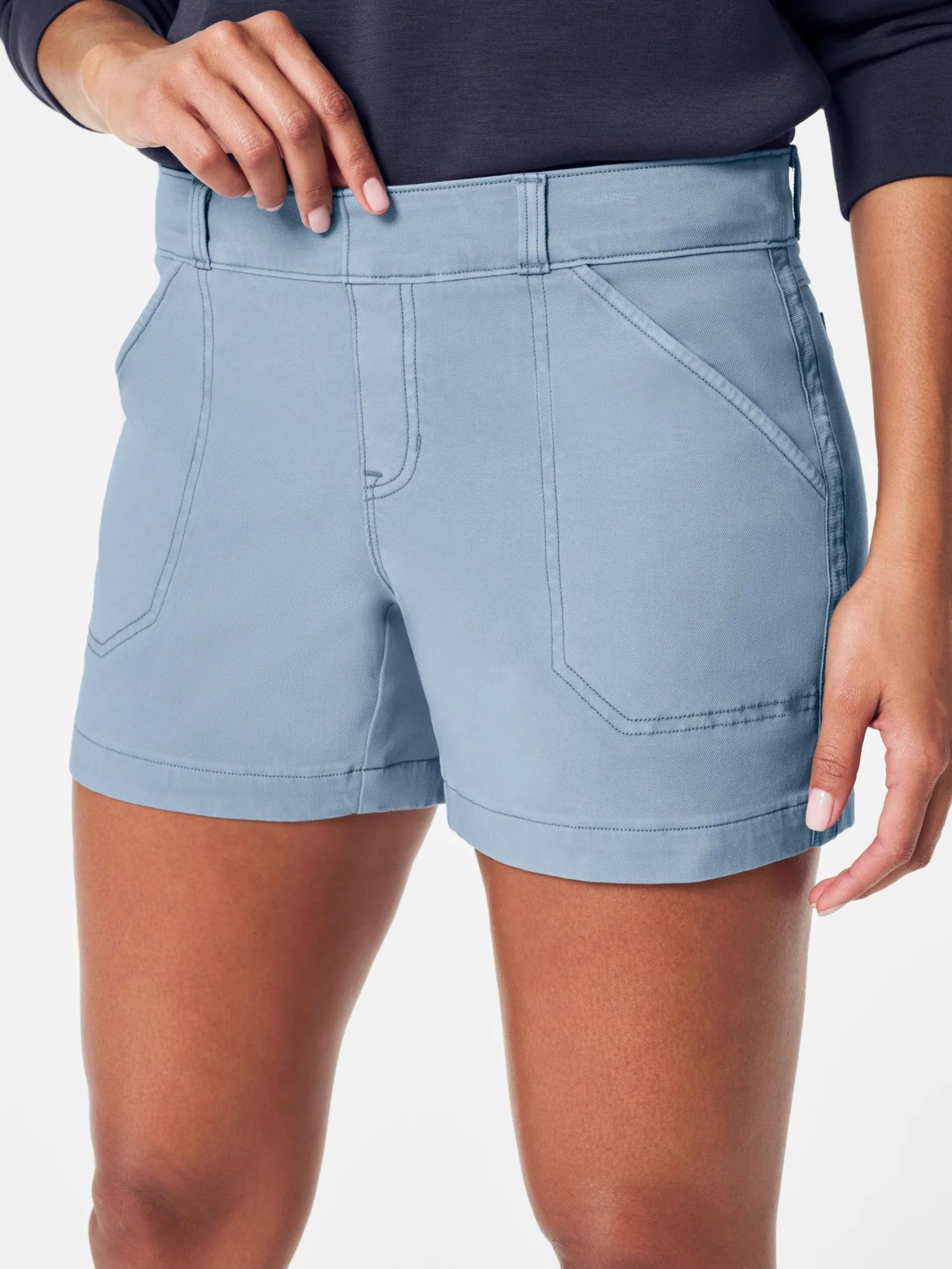 Mountain Blue 4 Twill Shorts