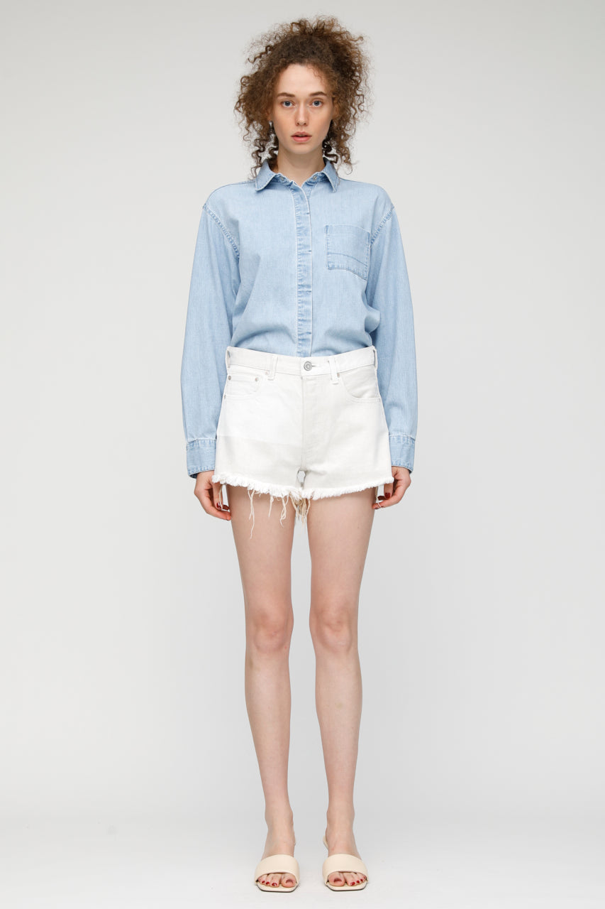 Moussy white shorts.