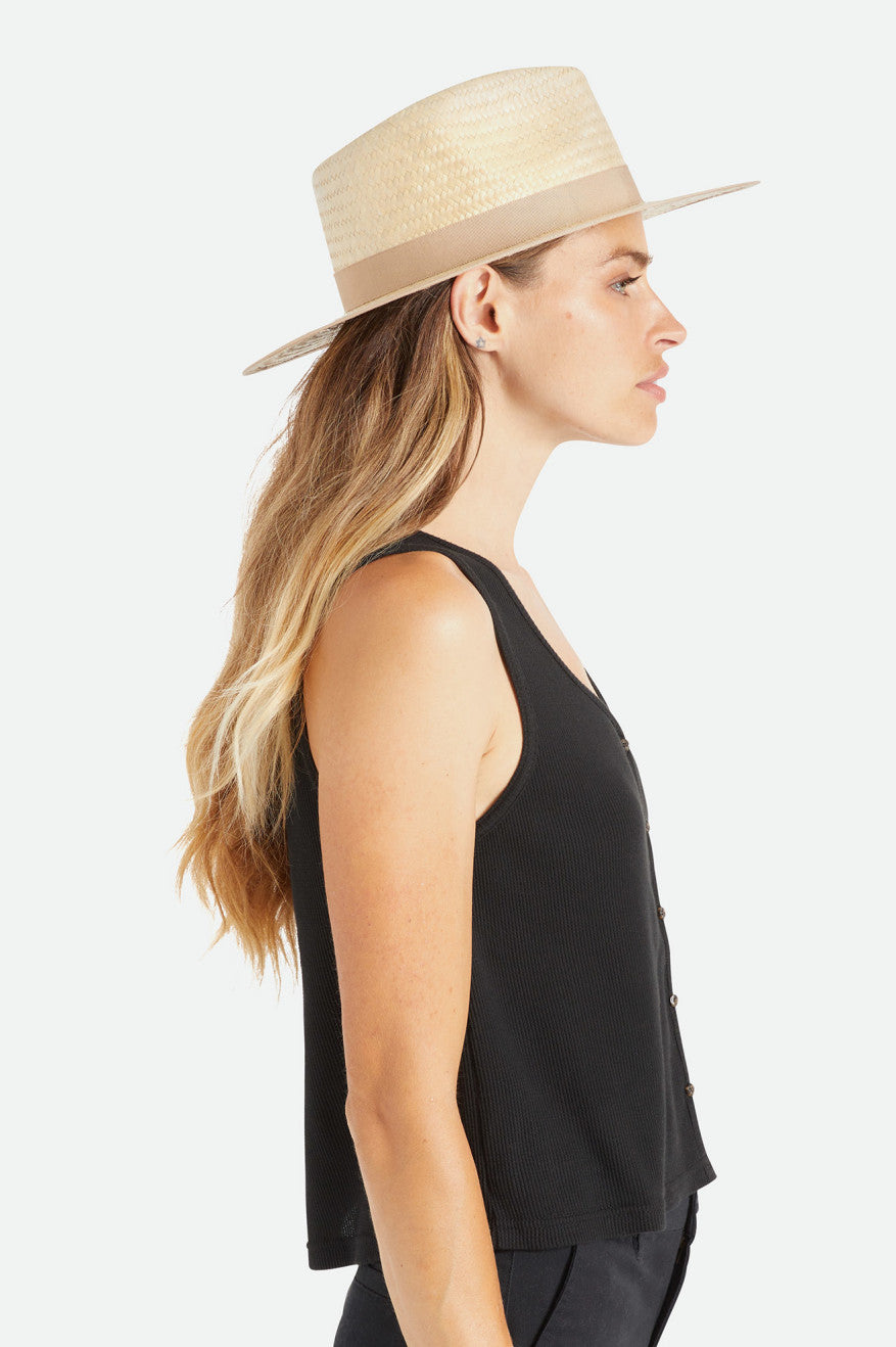 Natural Palmilla Jo Short Brim Hat - Get it now!