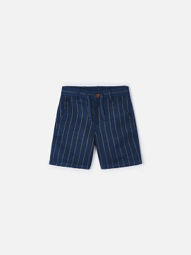 Navy Striped Linen Shorts - Buy Now, Trendy Stylish Fashion