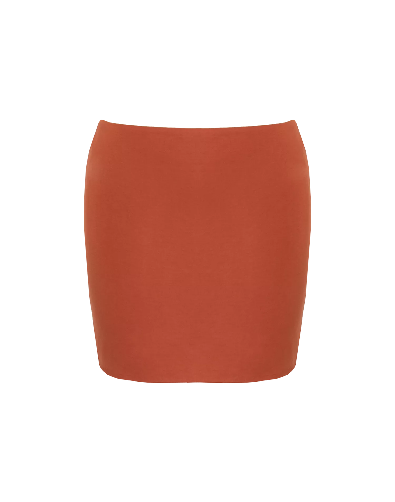 Nighthawk Rust Mini Skirt