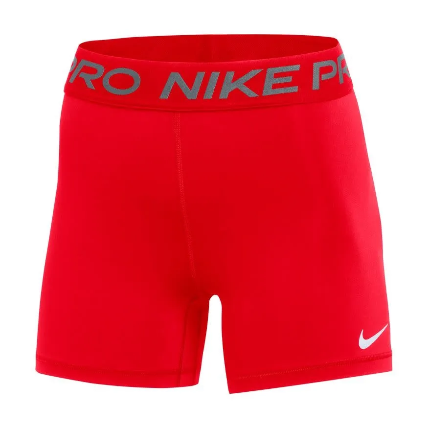 Nike Pro 365 Compression Red Short Women