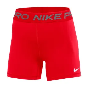 Nike Pro 365 Compression Red Short Women