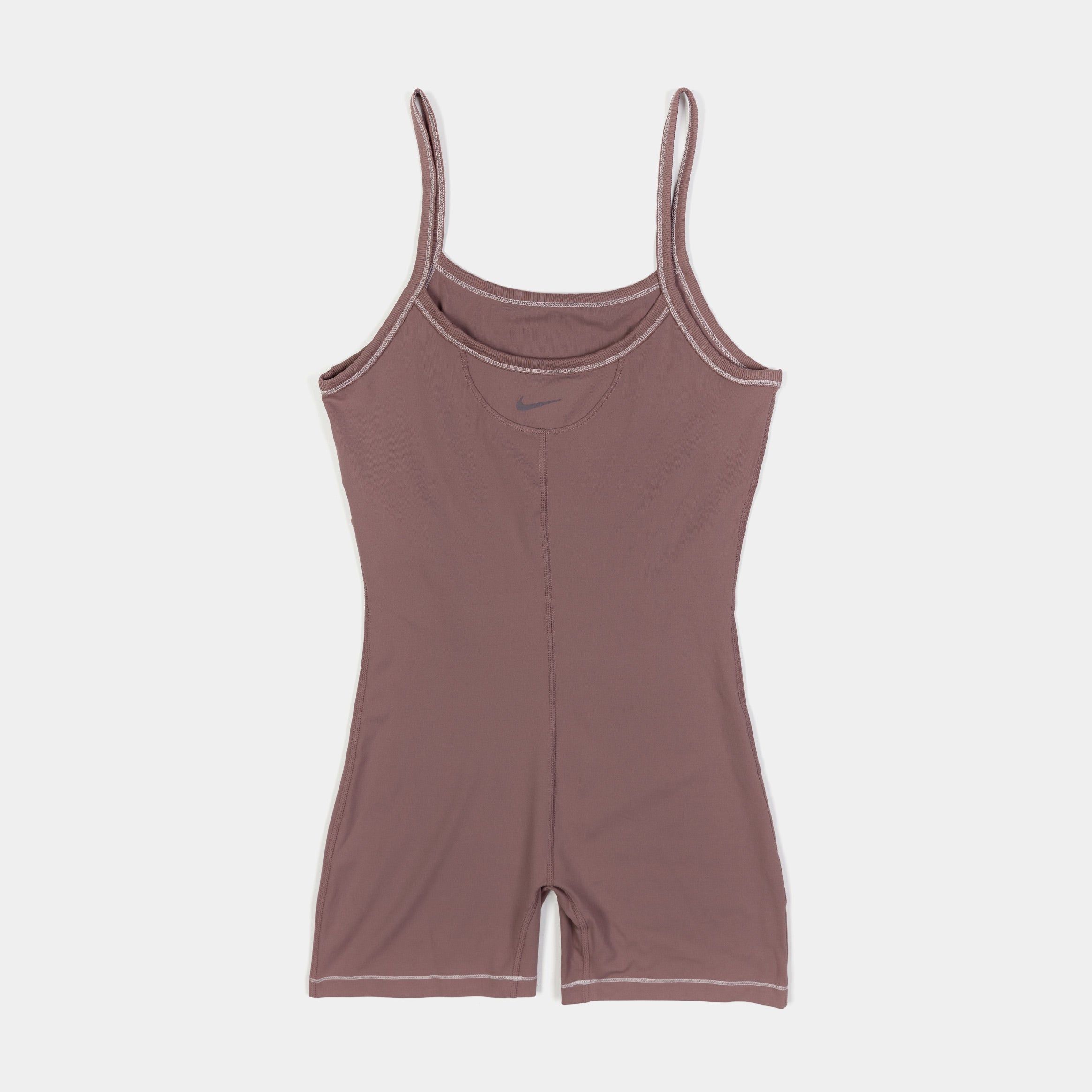 NSW Women's Dri Fit Short Sleeve Bodysuit - Smokey Mauve/Violet/White