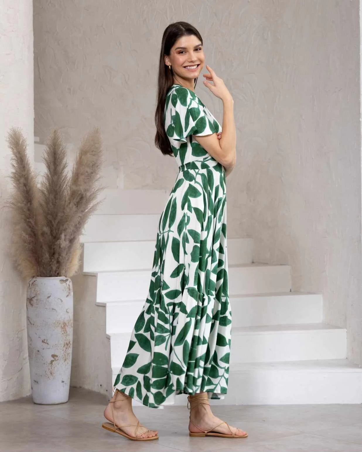 Olive Maxi Dress - Stacey