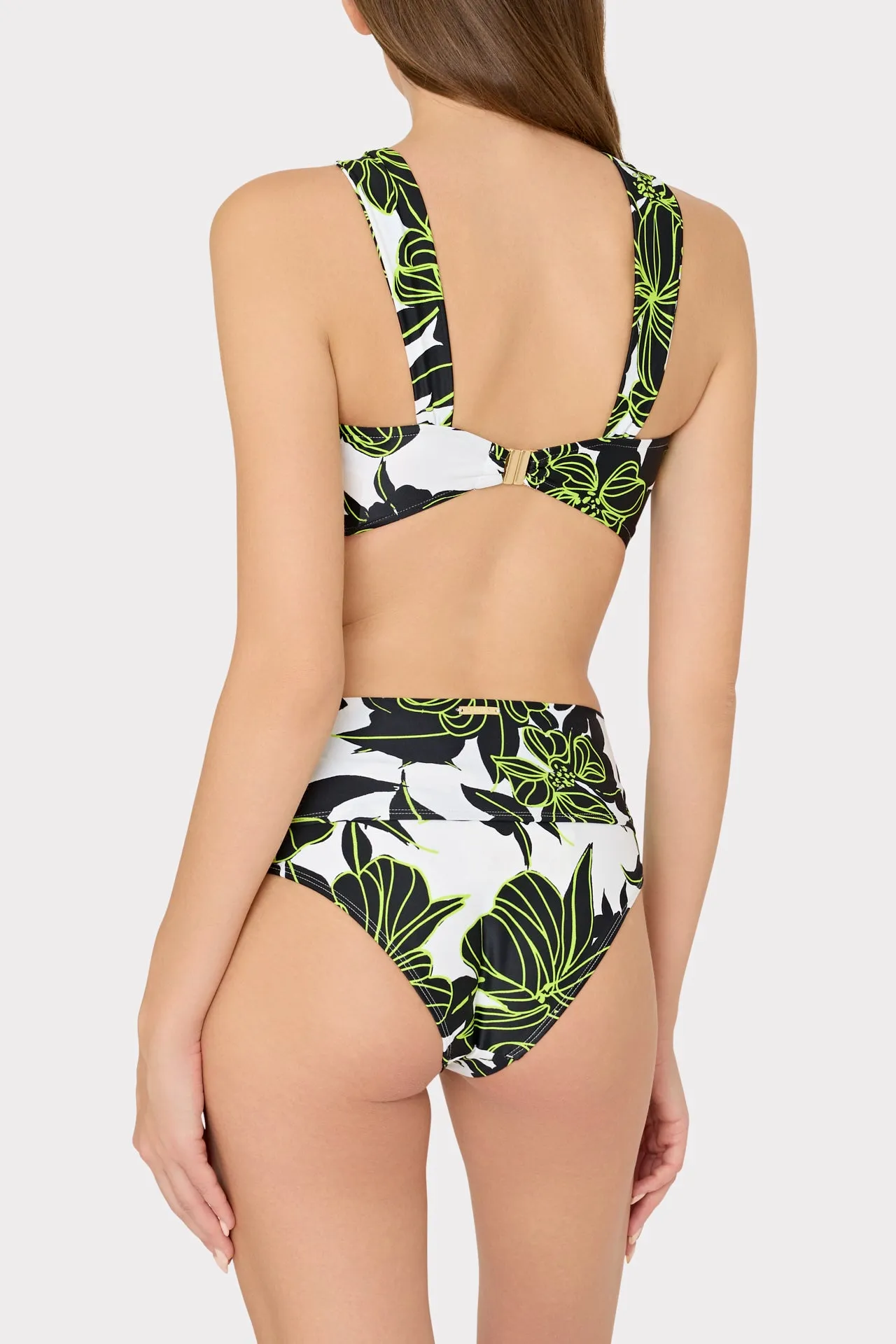 Olivia Draped Bandeau Top Sea Of Petals