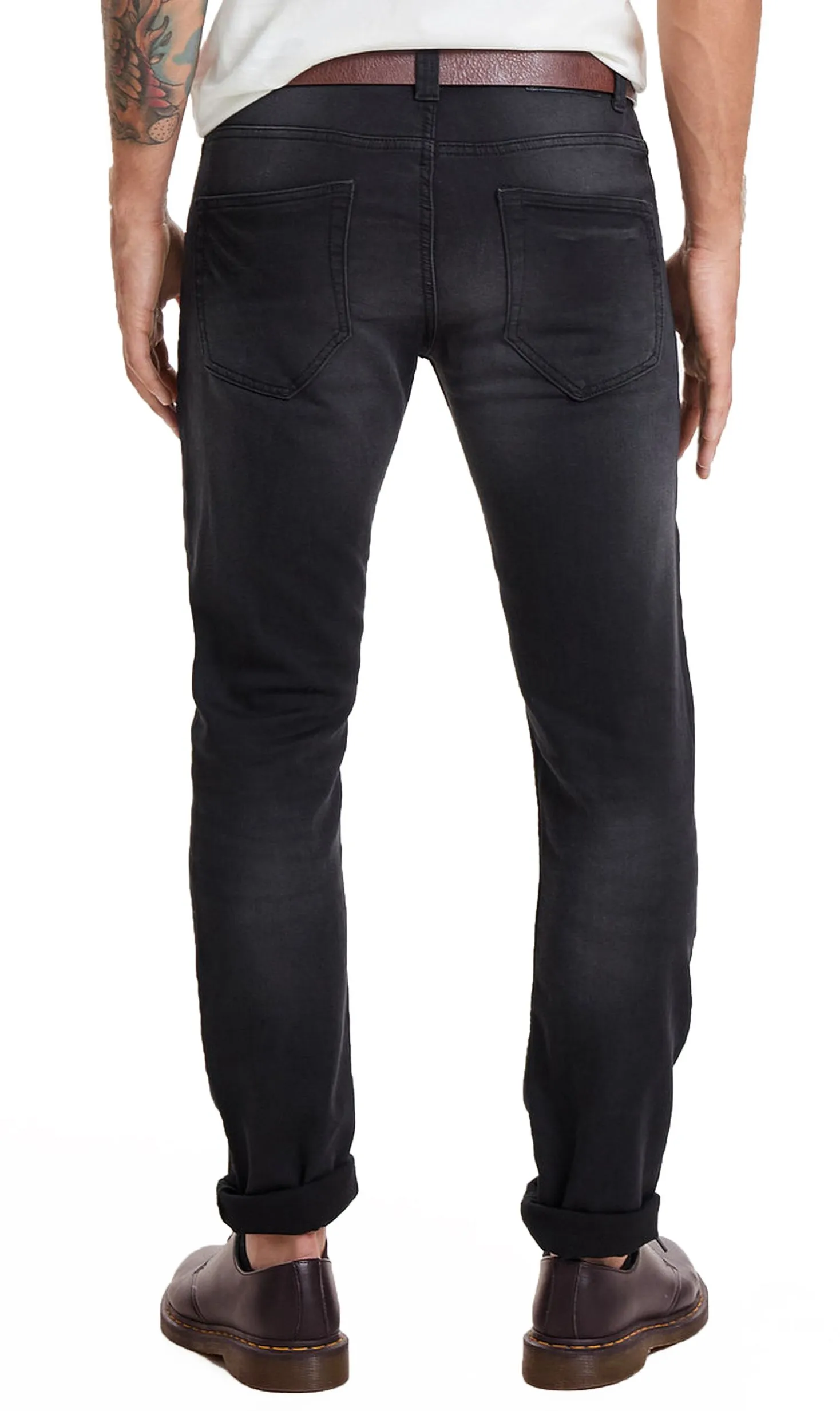 Only & Sons Slim Fit Black Jog Denim Jeans 7451