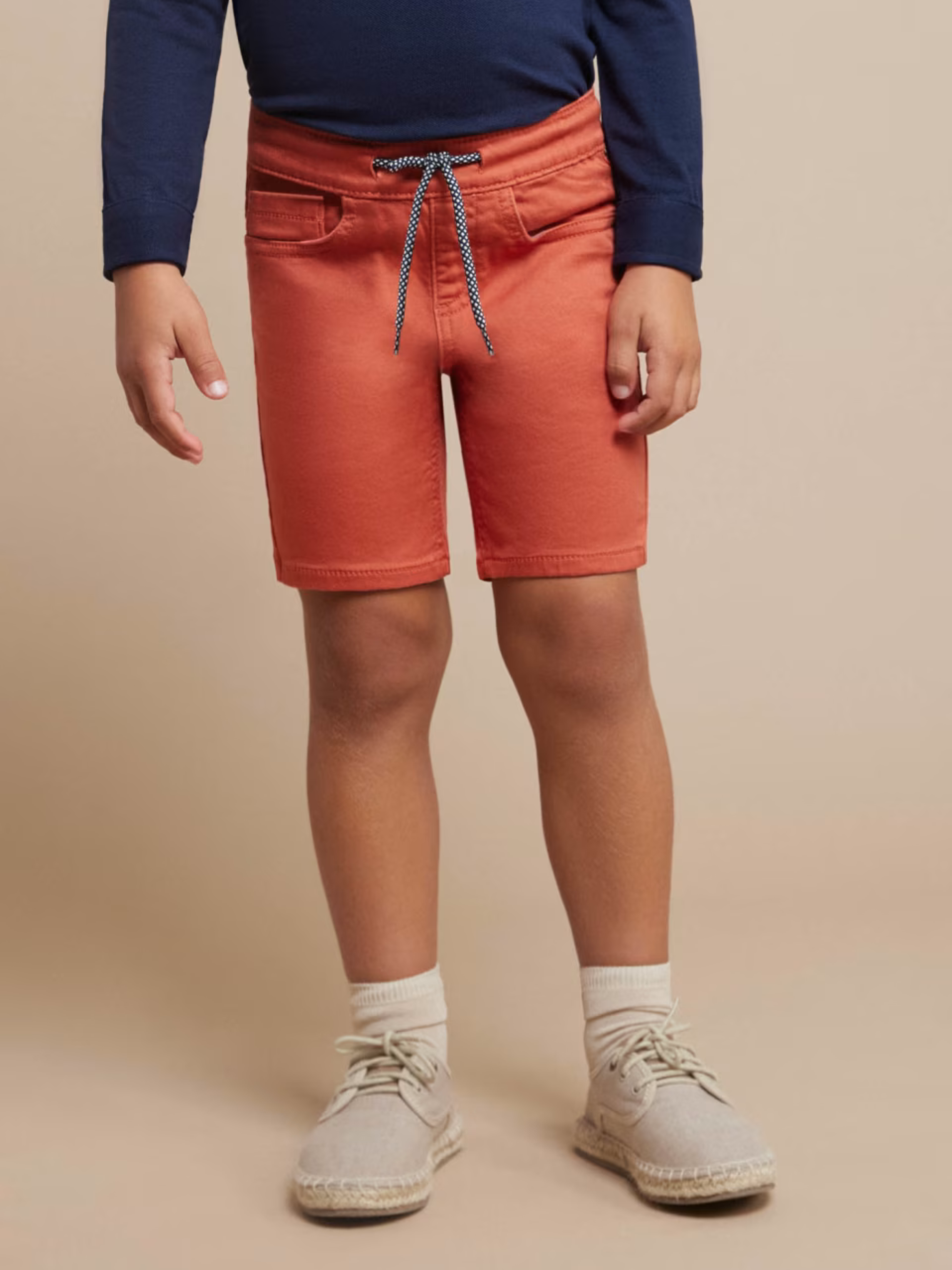 Orange Twill Shorts for Sale | Trendy and Stylish Shorts | Shop Now!