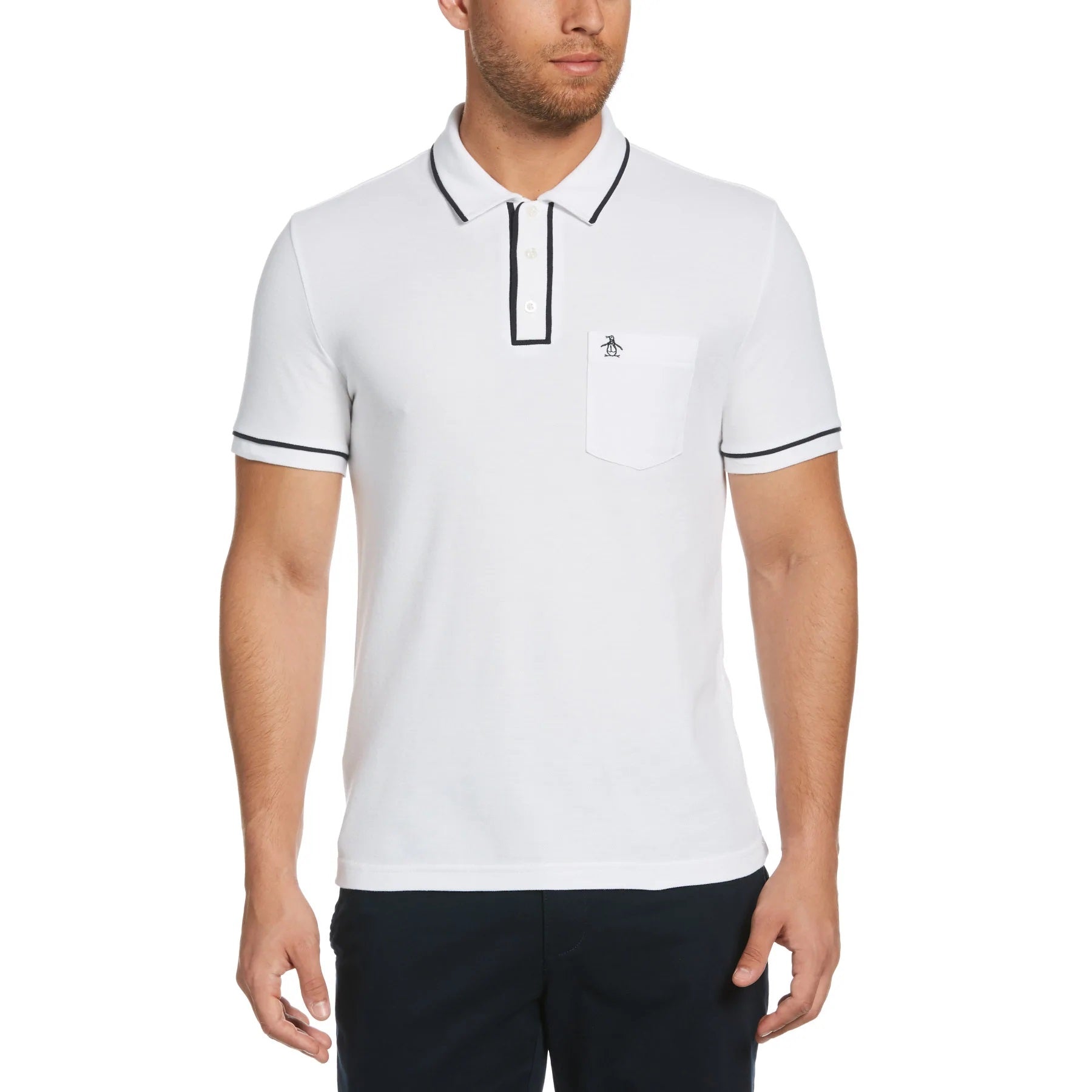 Original Penguin Mens Earl Pique Polo Shirt