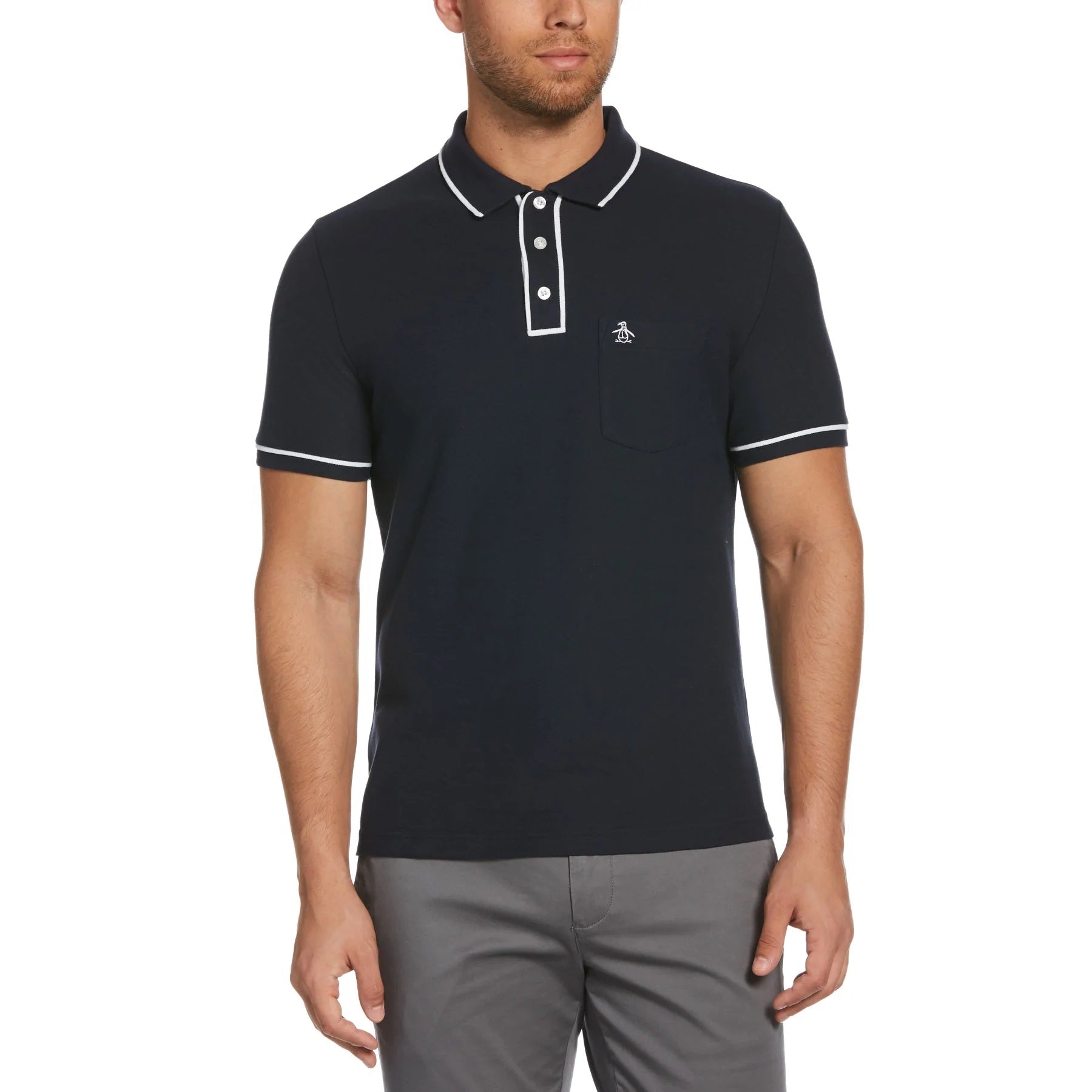 Original Penguin Mens Earl Pique Polo Shirt