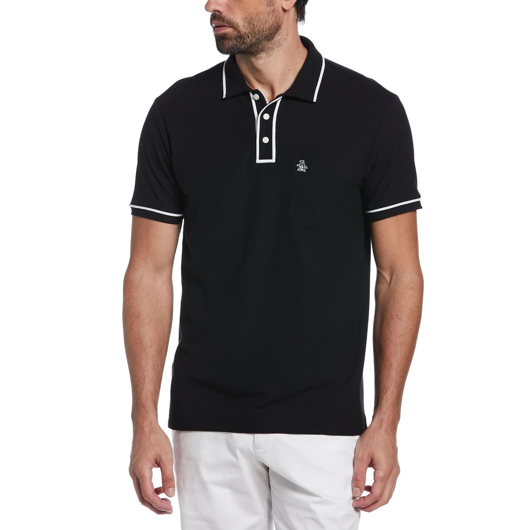 Original Penguin Mens Earl Pique Polo Shirt