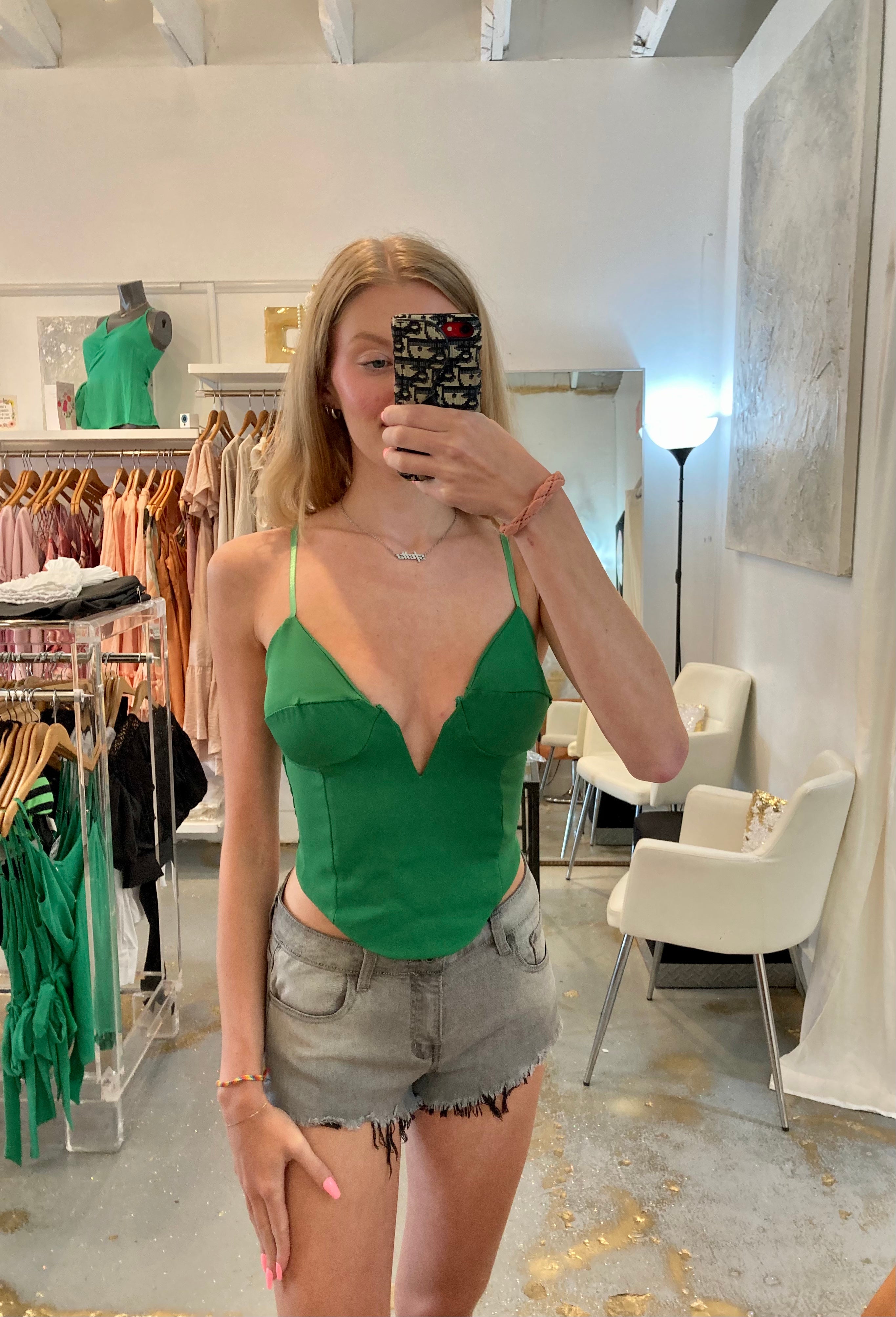 Party bustier top