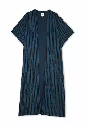 Patterned Abaya with Short Sleeves in Multiple Colors