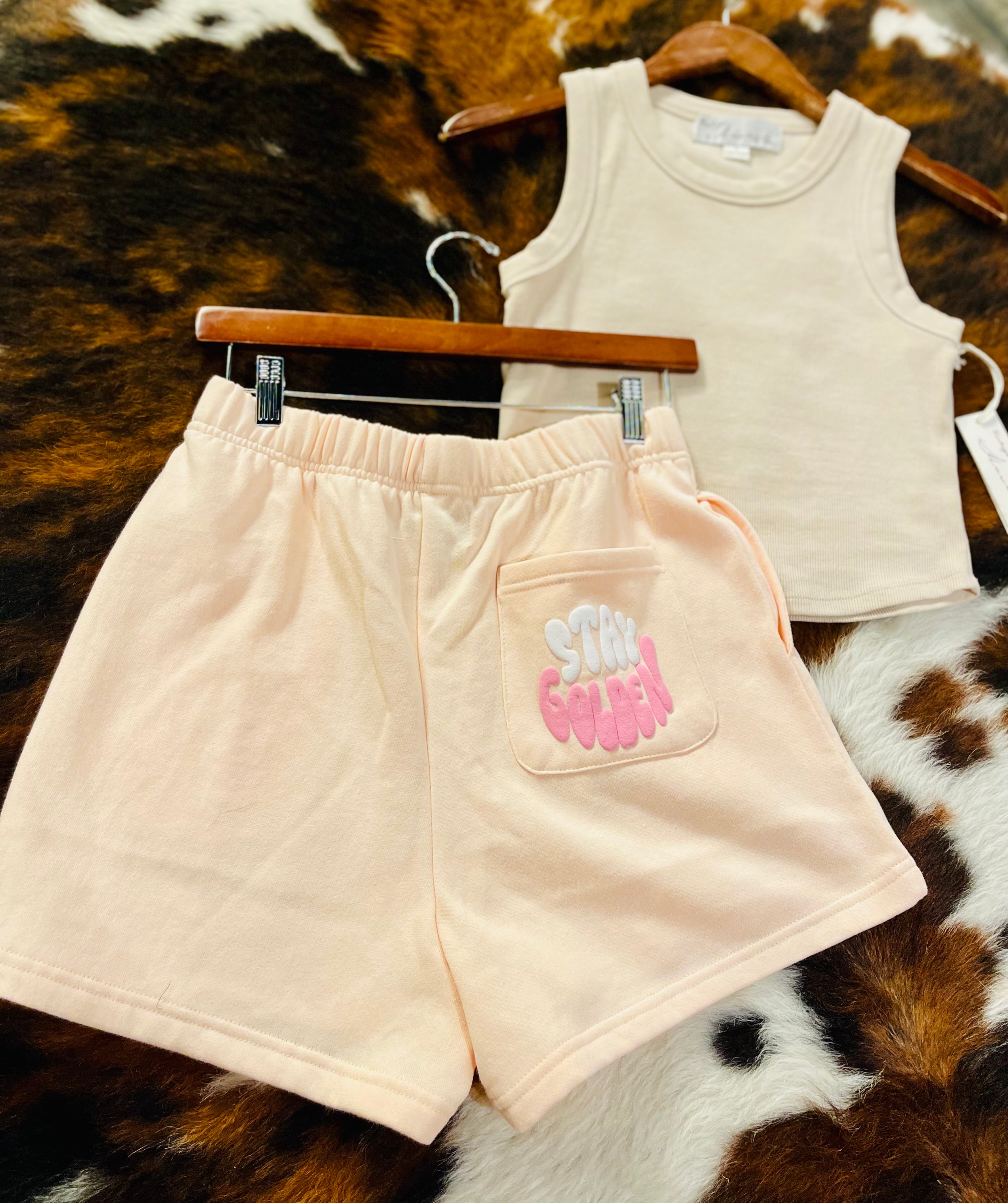 Peach Lounge Shorts