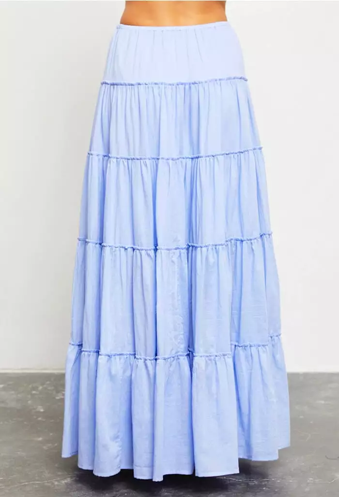 Perri Maxi Skirt | High-waisted Long Skirt for Women, Fashionable and Trendy