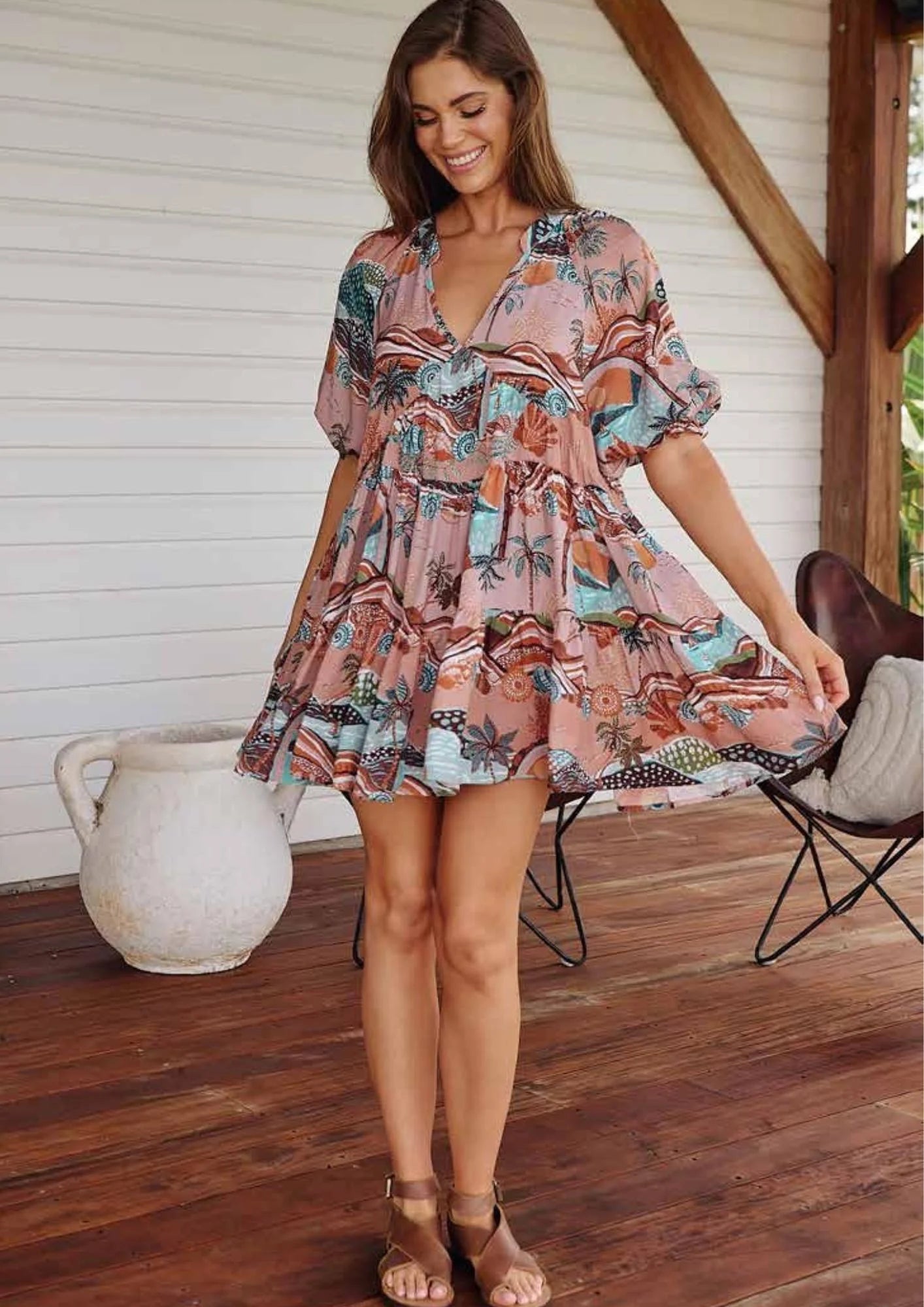 Petal Dress - Lakeside Serenity Collection