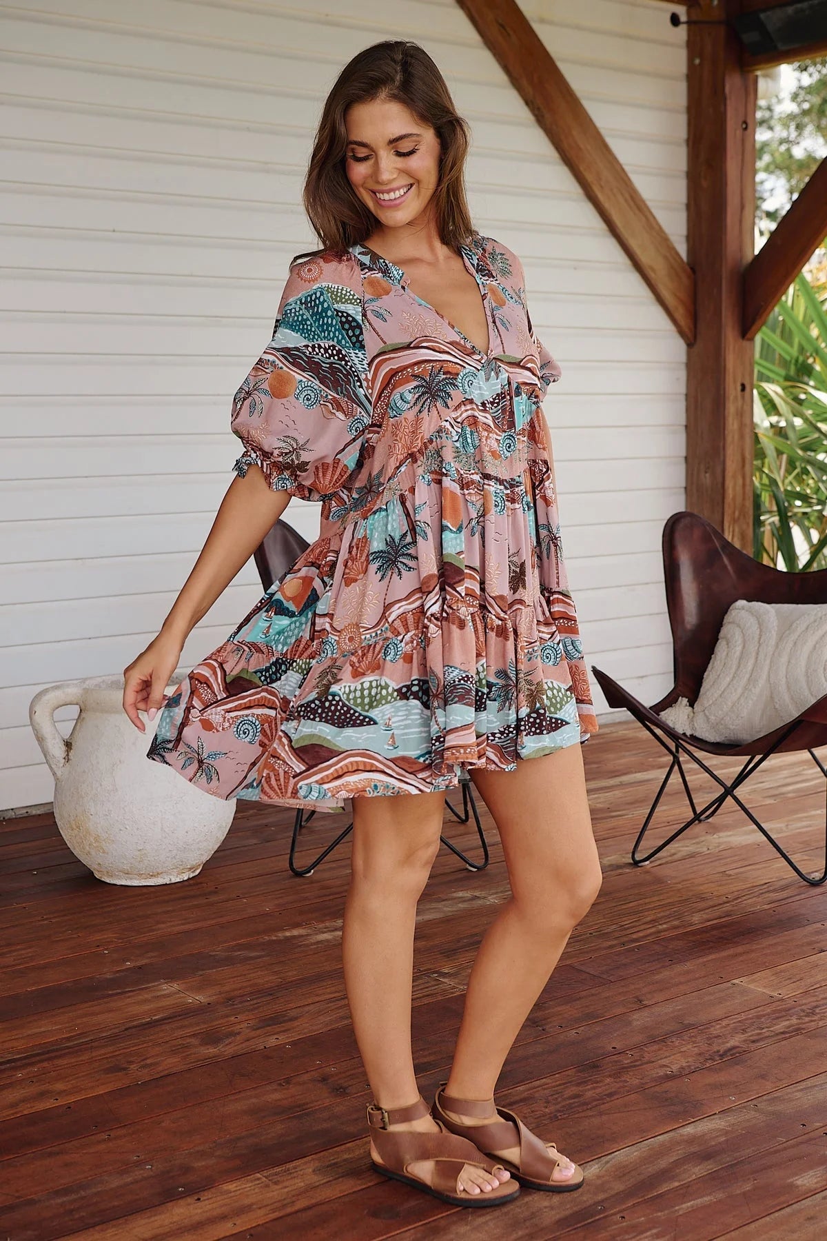 Petal Dress - Lakeside Serenity Collection