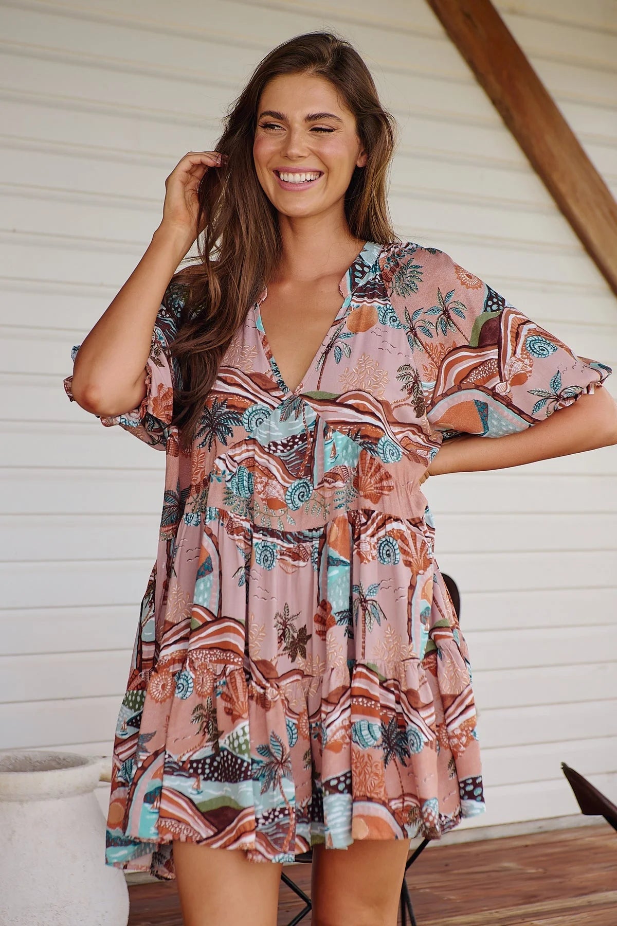 Petal Dress - Lakeside Serenity Collection