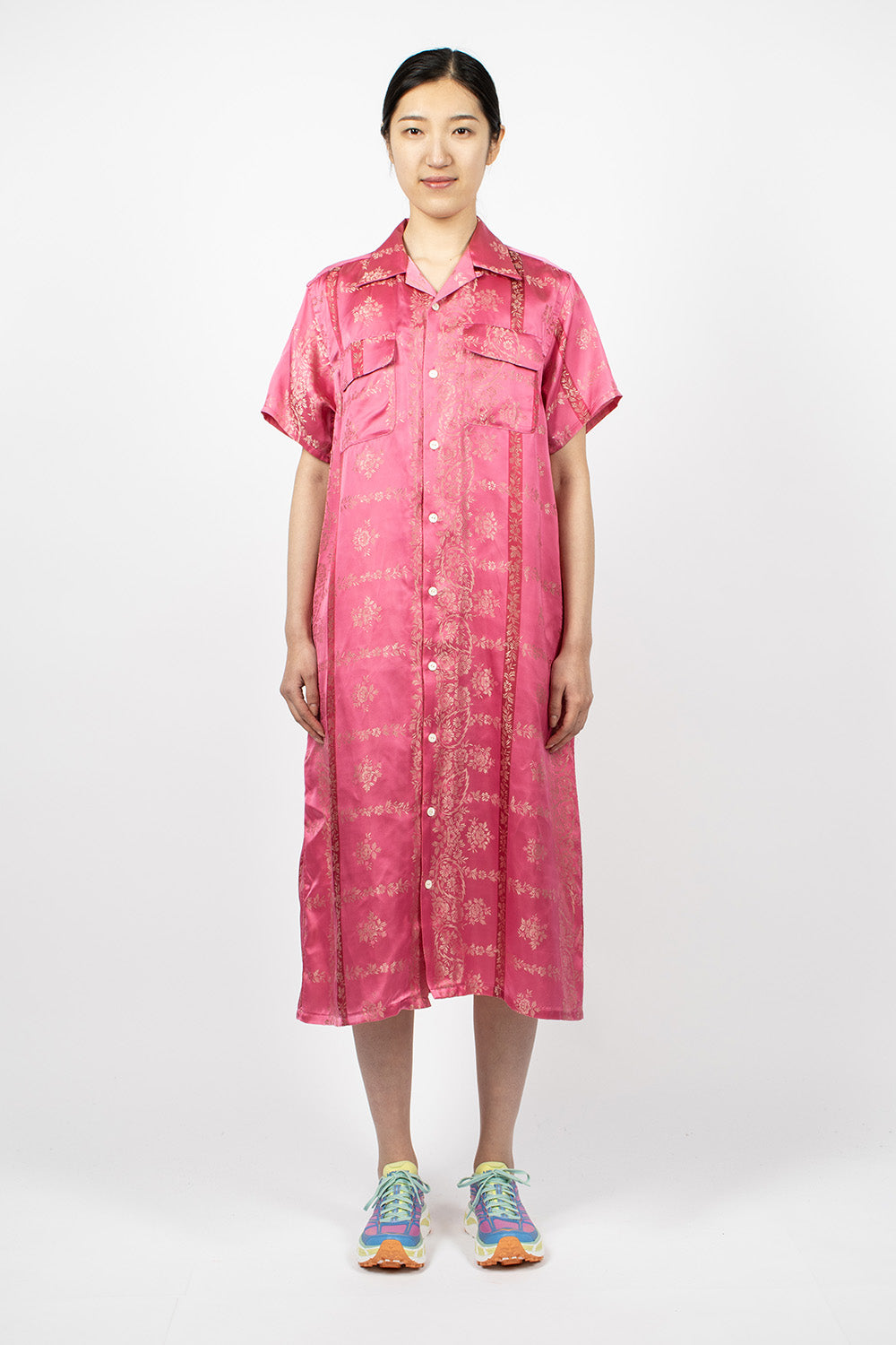 Pink Shirt Dress Decoration