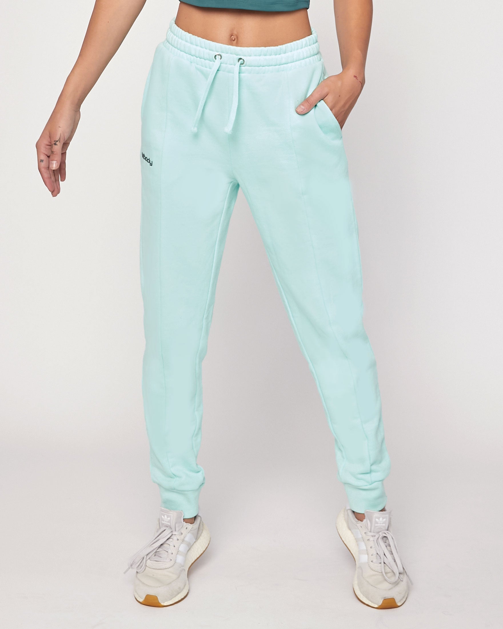 Pintuck French Terry Sweatpants