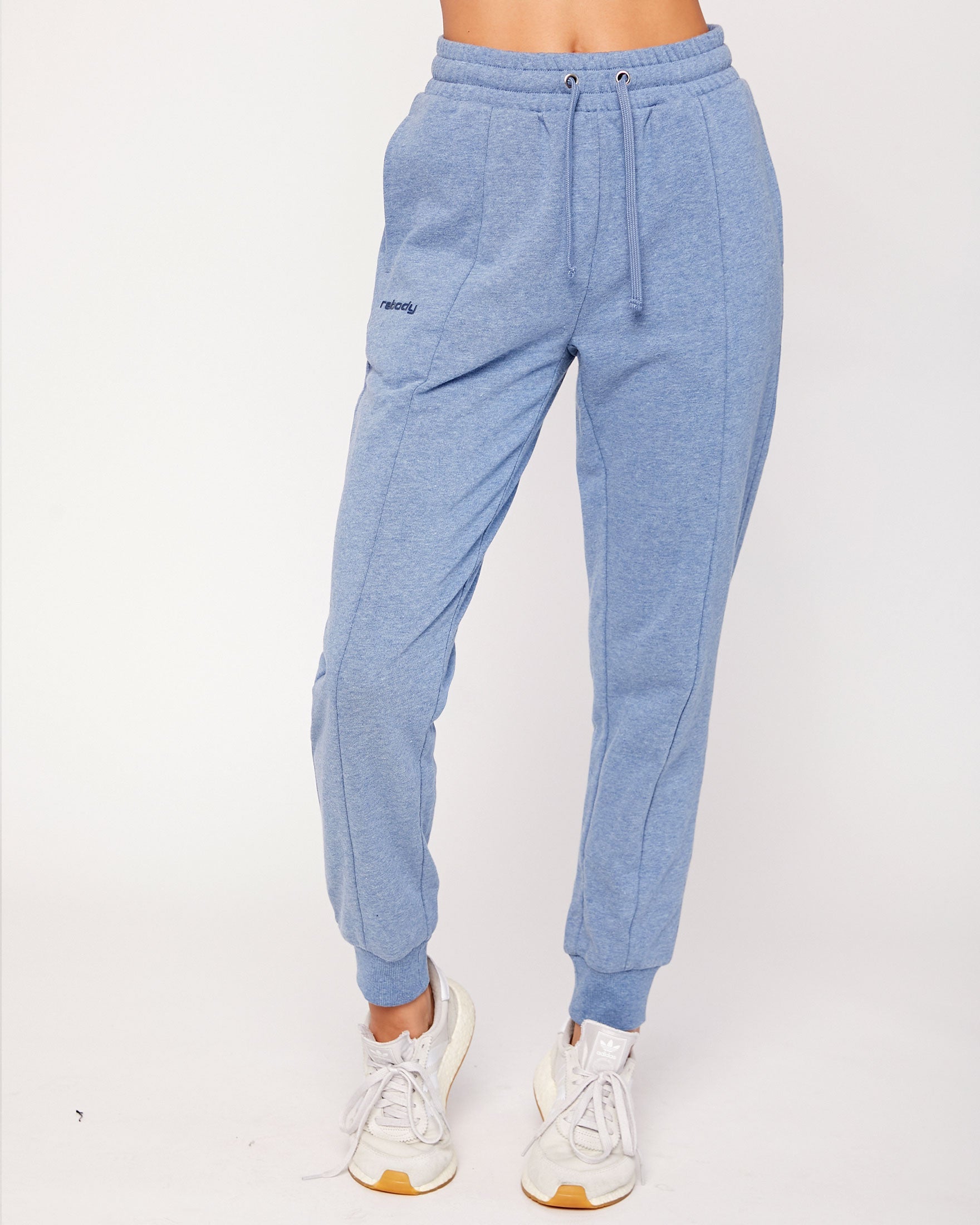 Pintuck French Terry Sweatpants