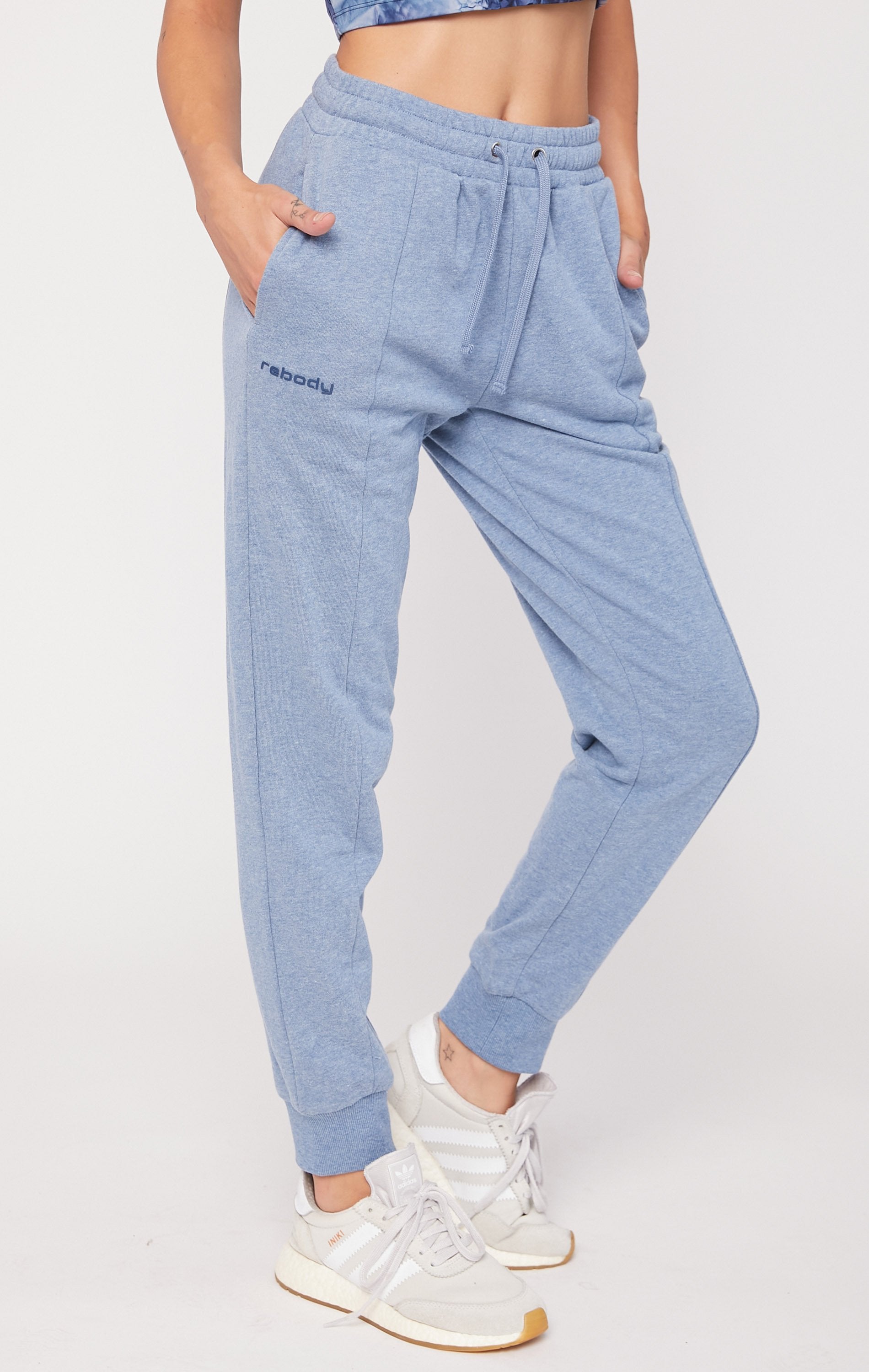 Pintuck French Terry Sweatpants