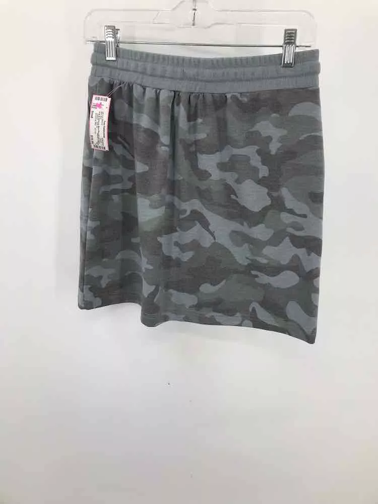 Pre-Owned Blue Camo Mini Skirt - Size Small - Jane & Delancy