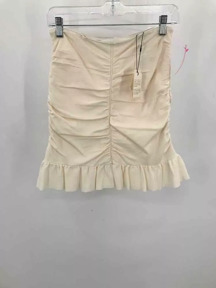 Pre-Owned Ivory Sandro Mini Skirt - Size 38 | Shop Now