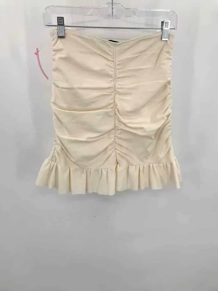 Pre-Owned Ivory Sandro Mini Skirt - Size 38 | Shop Now