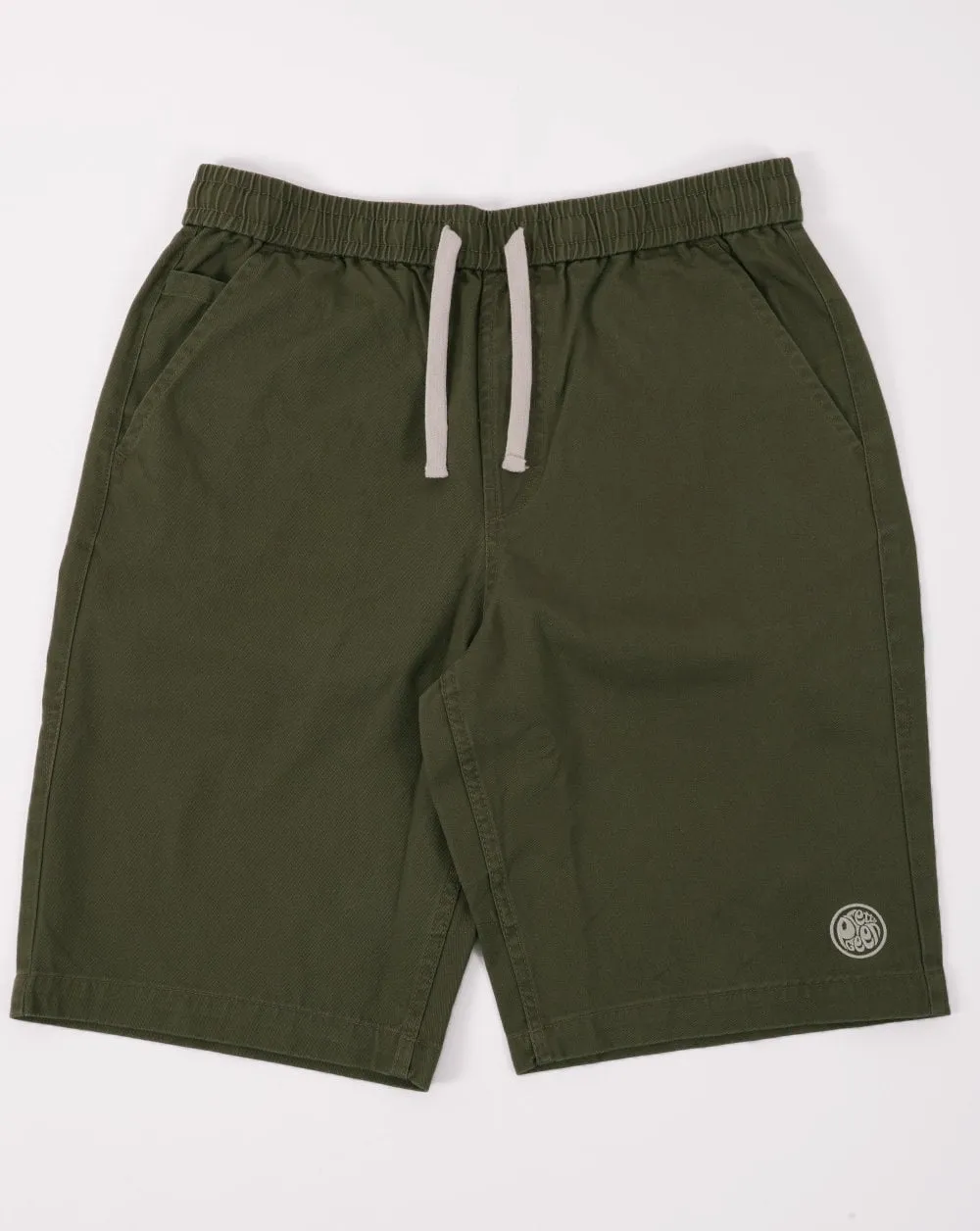 Pretty Green Casual Shorts Khaki Green