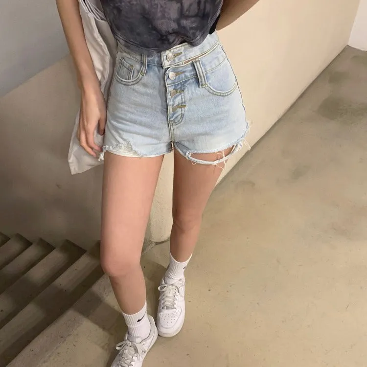 Four Denim Shorts