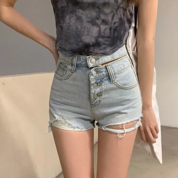 Four Denim Shorts