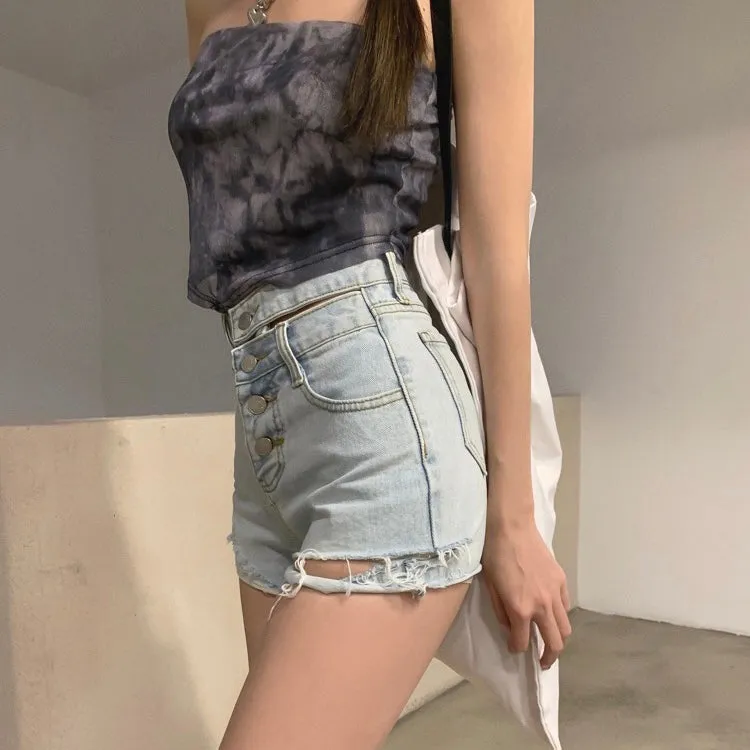 Four Denim Shorts