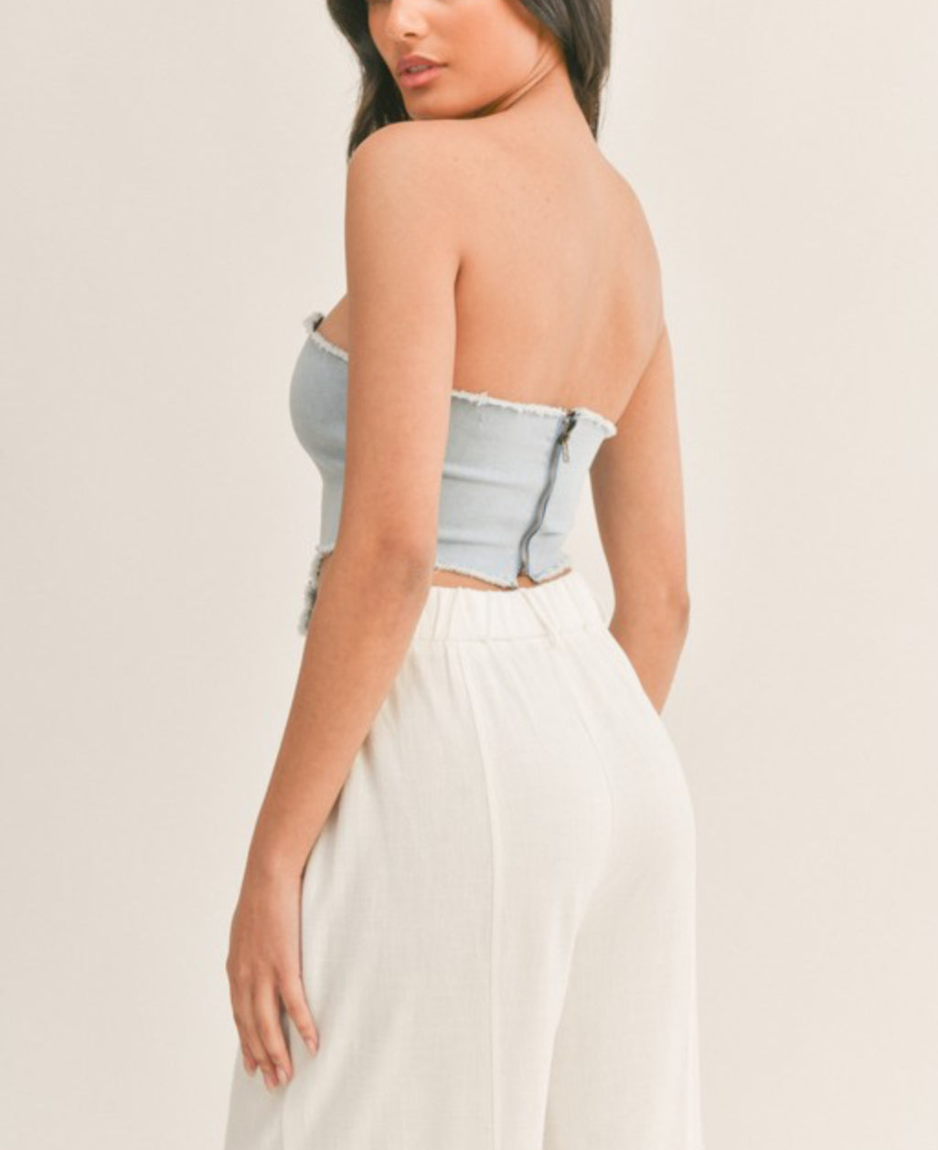 Ravi denim corset