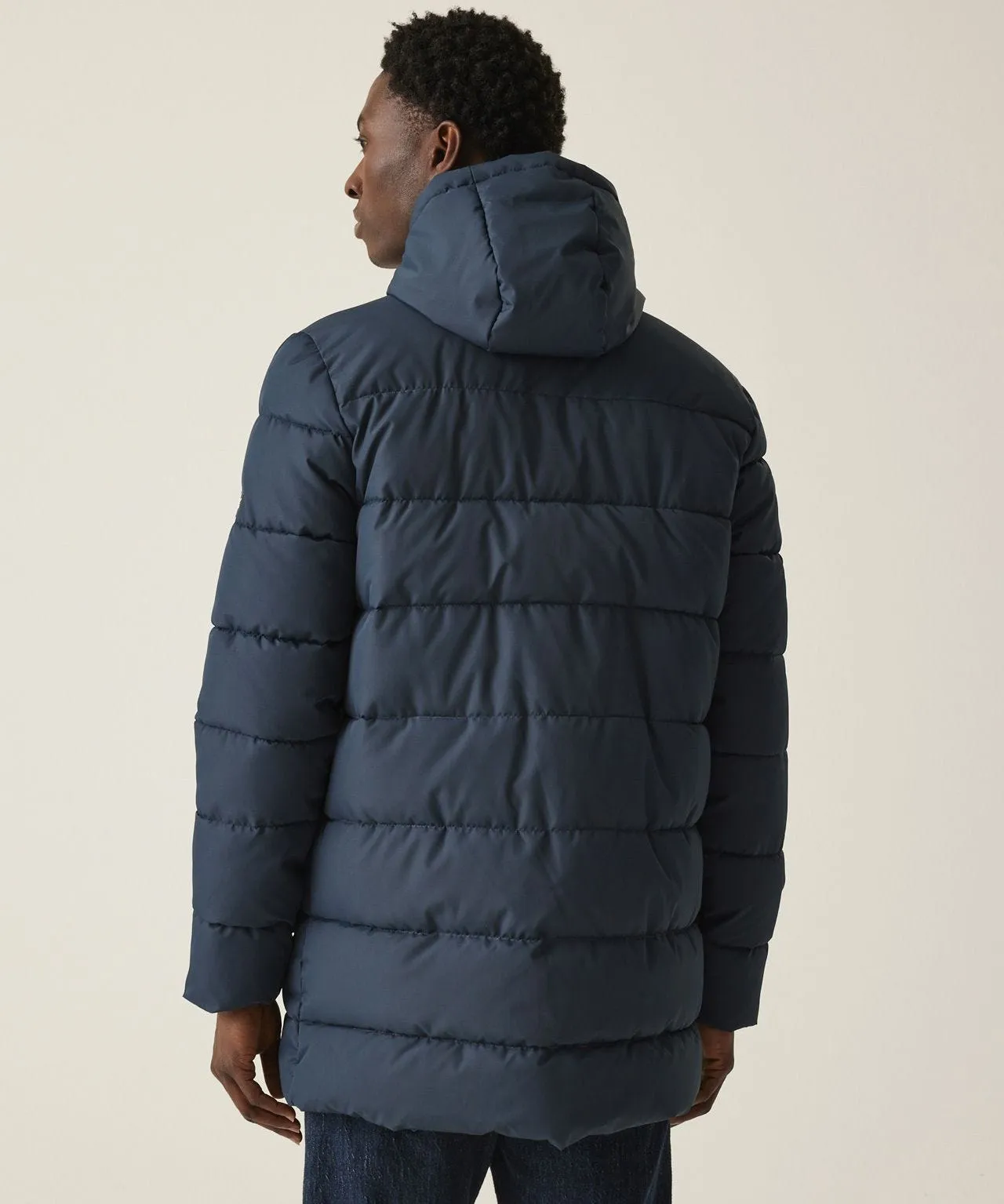 Regatta Long Quilted Coat for Men