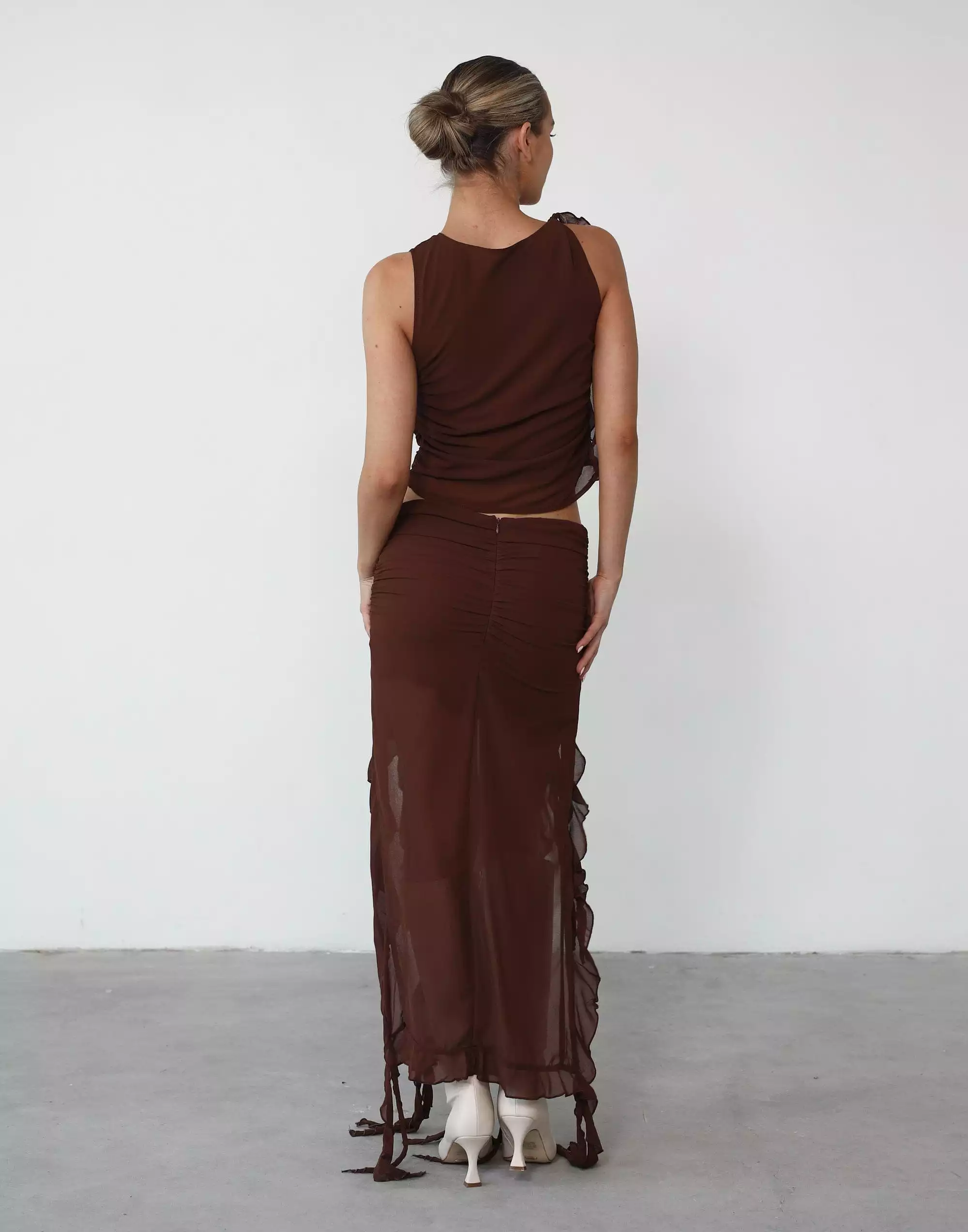 Rendezvous Skirt - Chocolate - Lioness