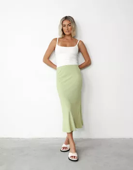 Rosemaria Midi Skirt for Apple-Shaped Body - Buy Now!