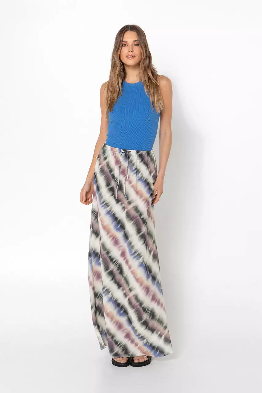 Roxanne Tie Dye Midi Skirt