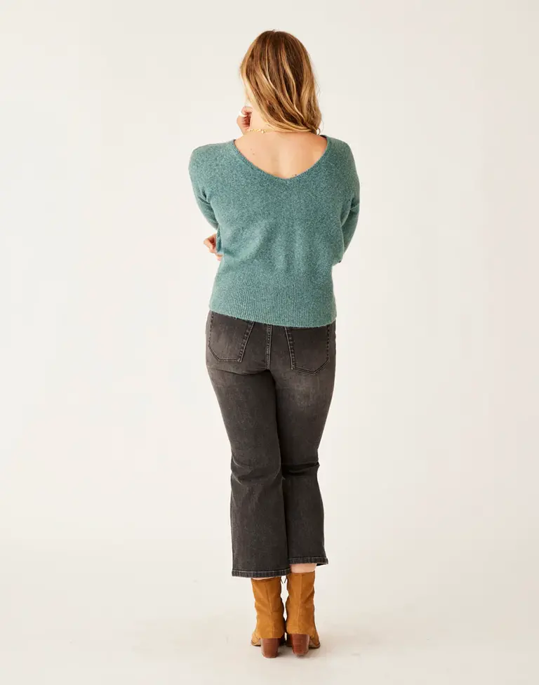 Reversible Fuzzy Sweater - Ruth