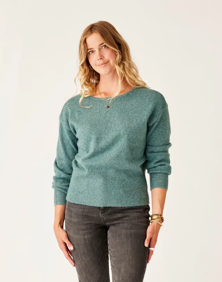 Reversible Fuzzy Sweater - Ruth