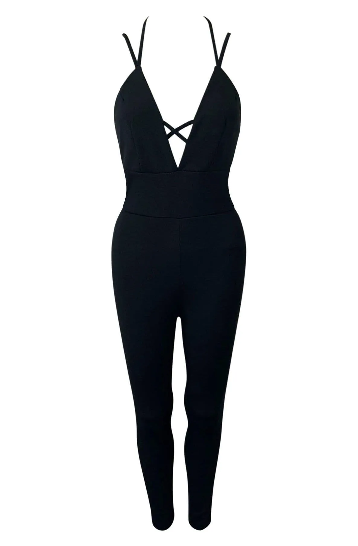 SANDRA FRONT CRISS CROSS JUMPSUIT Design