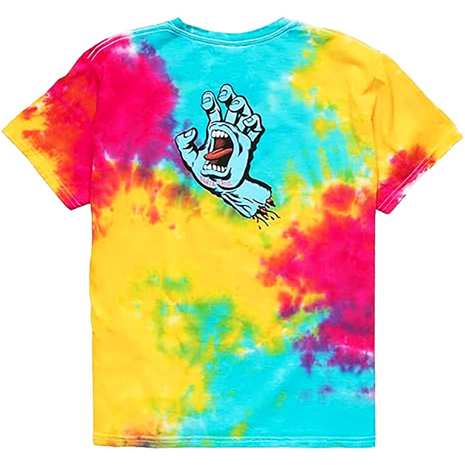 Santa Cruz Tie Dye Youth Boys Short-Sleeve Shirts | Brand New