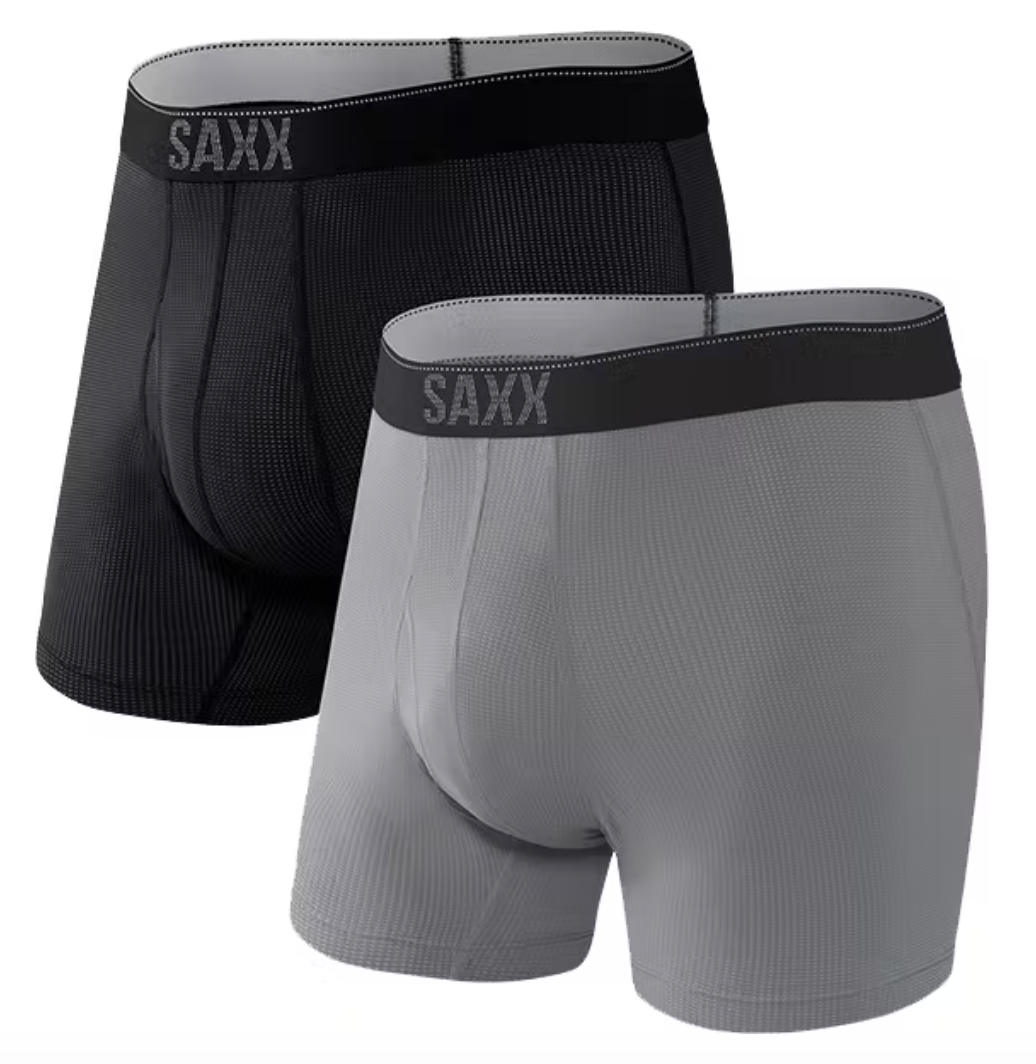 Saxx Quest Boxer 2 Pack - Best Price, High-Quality Cotton Boxers