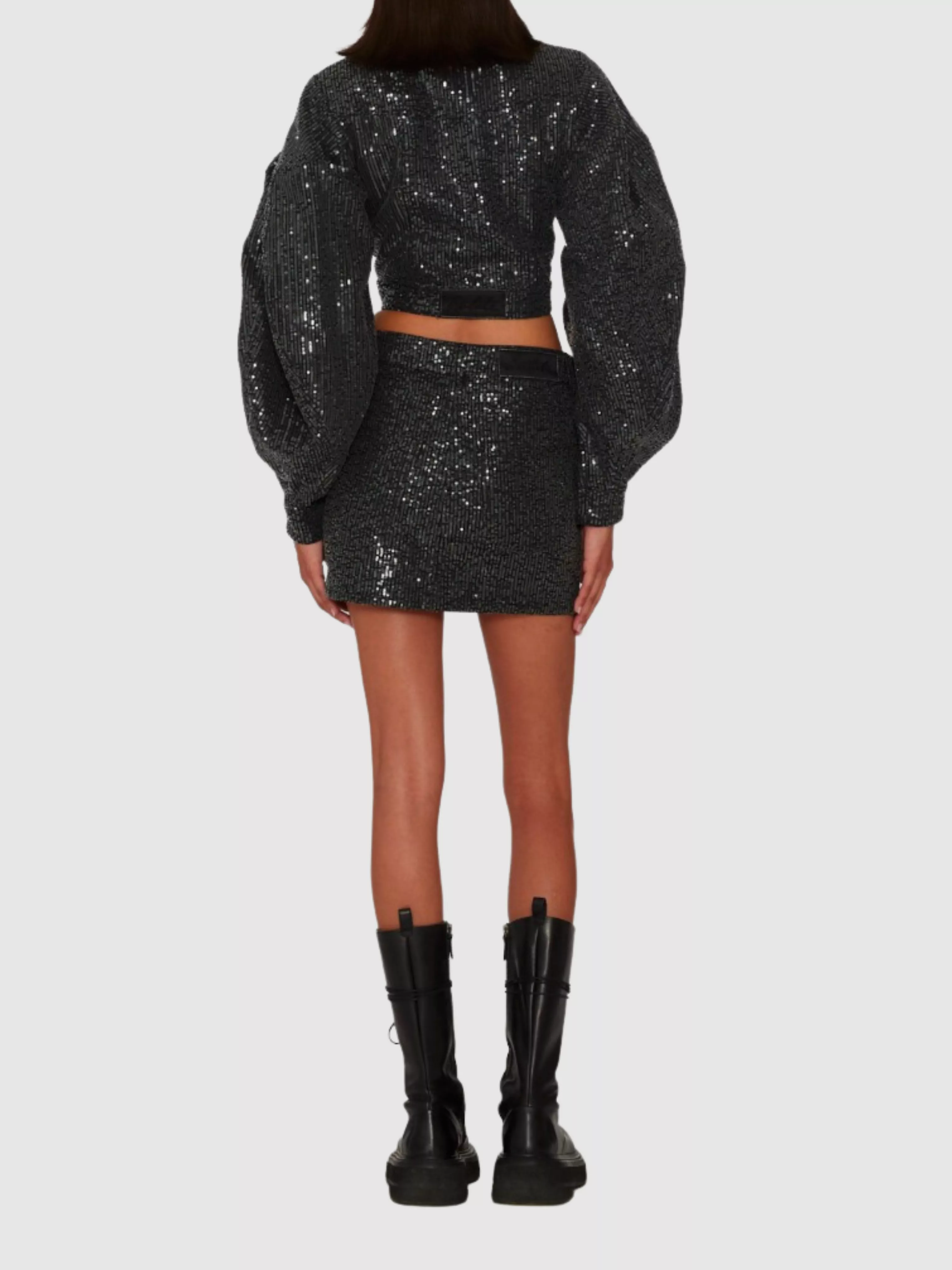 Sequin Mini Skirt