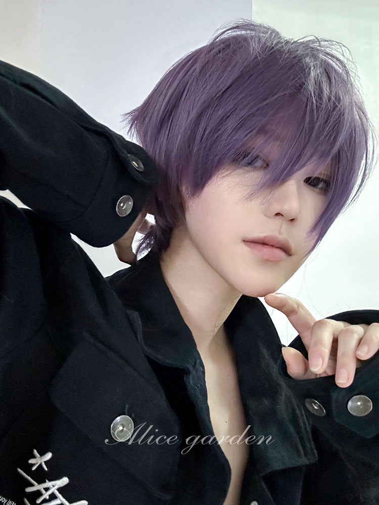 Series Short Purple Ikemen Wig