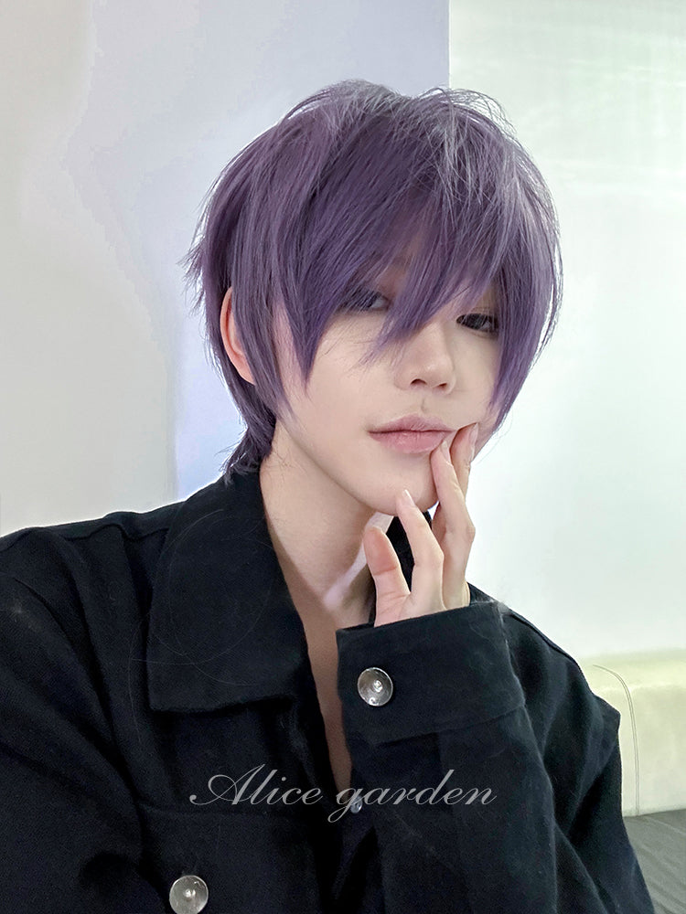 Series Short Purple Ikemen Wig