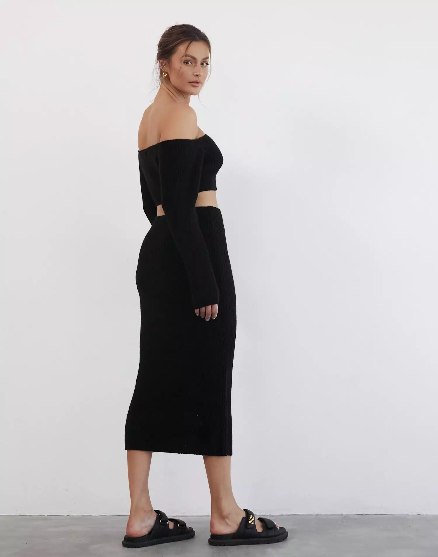 Sharna Maxi Skirt - Black