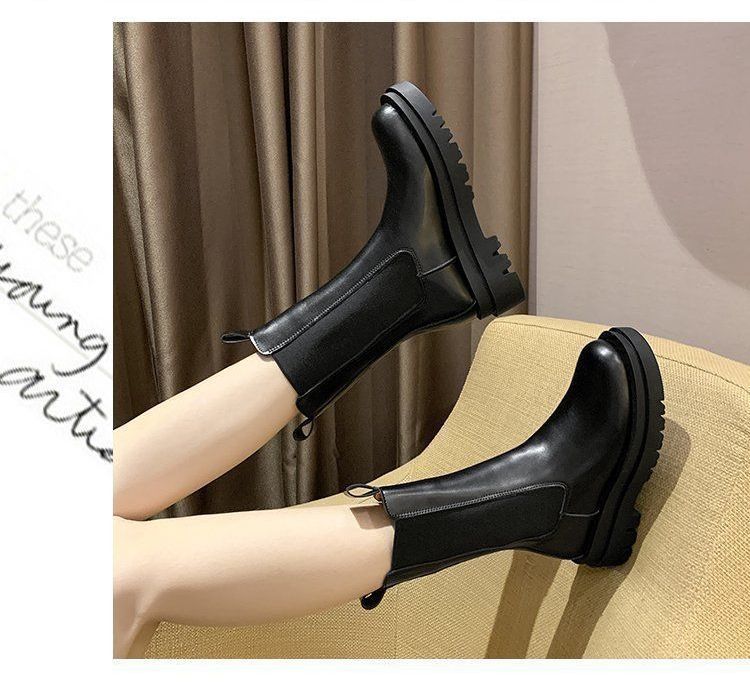 Short Platform Boots, Various Designs - BL4