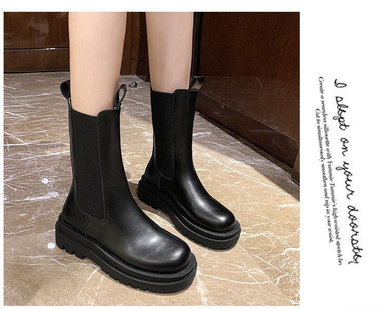 Short Platform Boots, Various Designs - BL4